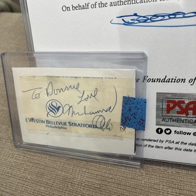 Muhammad Ali Autographed  - Image 1 of 4