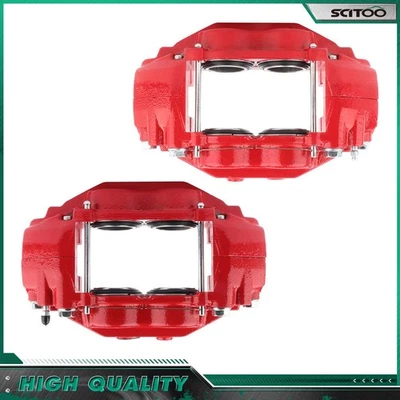 Par de pinzas de freno delanteras para Toyota Tundra 2007 08 09 10 2011 - 2017 2018 Foto 1 de 4