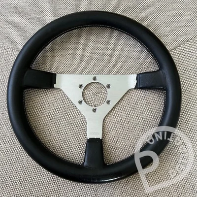 Vintage 70s MOMO NIKI LAUDA steering wheel Lenkrad Volante 350mm for Porsche - Bild 1 von 4