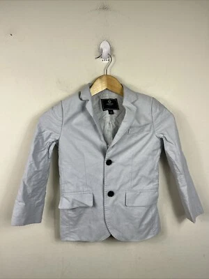 J CREW CREWCUTS BOYS' LUDLOW SUIT JACKET IN OXFORD CLOTH BLUE Sz 7 71765 $168 - Image 1 of 4