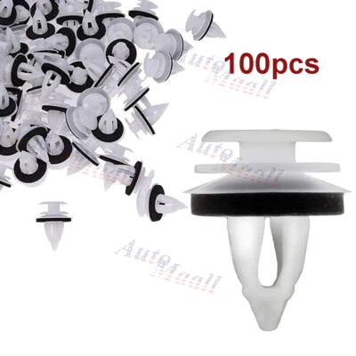 100pcs Door Trim Panel Clips for BMW E21 E30 E90 E91 E92 E93 E12 E28 E60 E61 E23 - Image 1 of 4
