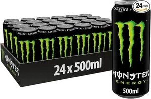 Monster Energy – 24 Lattine da 500 ml, Energy Drink con Ginseng, Taurina. - Foto 1 di 6