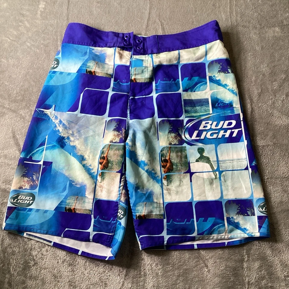 Bañador Bud Light Board Shorts para hombre XL  Foto 1 de 4
