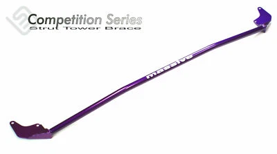 Barra de tensión delantera con soporte de torre de puntal de amortiguador masivo 2012 2018 Ford Focus ST RS Race Foto 1 de 4