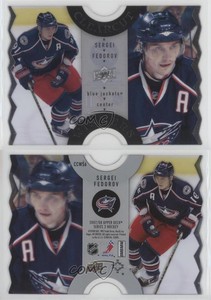 2007-08 Upper Deck Clear Cut Winners /100 Sergei Fedorov #CCW56 HOF