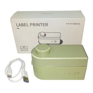 MakeID Label Printer USB M1 Genki Series Jing Jing Portable 5/8" Tape - Picture 1 of 16