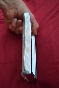 1949 1950 Chrysler Front Parking Light Bezels Left and Right Windsor P/N 1297925 - Picture 1 of 8