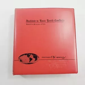 Institute in Basic Youth Conflicts Teachers Edition Bill Gothard 1975 - Imagen 1 de 11