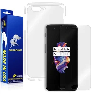 ArmorSuit MilitaryShield OnePlus 5 Screen Protector + Full Body Skin Made in USA - Picture 1 of 6