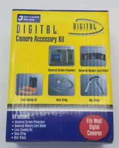 Digital Concept Digital Camera Accessory Kit, fits most digital Cameras - Picture 1 of 5