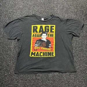 Black Bay Island MENS RAGE AGAINST THE MACHINE EVIL EMPIRE T-SHIRT SIZE XL 2014 - Picture 1 of 2