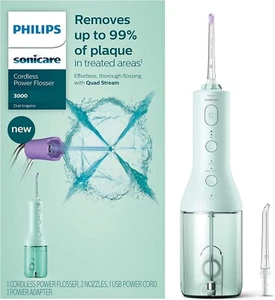 Sonicare Cordless Power Flosser 3000, Oral Irrigator, 2 Flossing Modes, 3 Int... - Picture 1 of 5