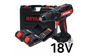 KEYANG DM18BL-W 2.x2.0Ah BL 18V Max Keyless 13mm 1800rpm 55Nm LED Charger220V - Picture 1 of 10