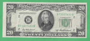 Series 1950 B $20 Federal Reserve Note - 010063 - Picture 1 of 2