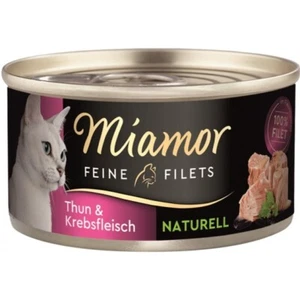 Miamor Dose Feine Filets Naturelle Thunfisch & Krebsflei. 24 x 80 g - Bild 1 von 1