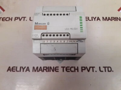 Moeller LE4-116-DD1 Digital Input & Output Module 24VDC - Image 1 of 4