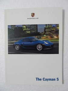 2005 Porsche Cayman S Advertising Sales Brochure Softbound Booklet - Picture 1 of 12