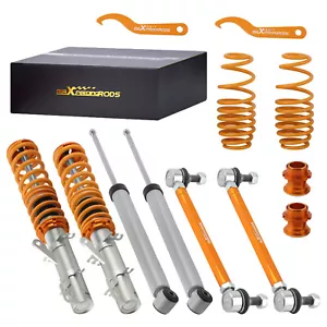 Amortisseurs combinés fileté for VW Golf 4 IV 2002 2001 Audi A3 8L 1998-2006 - Foto 1 di 11