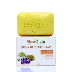 Shea Olein Shea Butter Soap with Chamomile & Lavender Butter, 6-pack - Picture 1 of 3