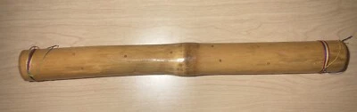 Handcrafted Wooden Bamboo Rain Stick Percussion 20” Rainmaker - Image 1 of 4