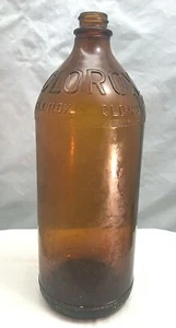Clorox 32 Unzen braune Glasflasche Vase * - Bild 1 von 6