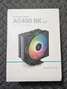 DeepCool AG400 BK ARGB Single-Tower CPU Cooler, 120mm Static ARGB Fan Gammaxx - Picture 1 of 1