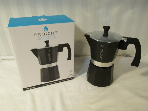 GROSCHE Amsterdam Craft Pour over coffee maker with removable glass top 27 fl oz Photo Related