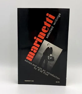 F. T. Marinetti - Selected Writings. FSG, 1972. First Paperback Edition - Picture 1 of 3