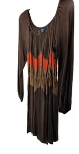 Brown Rust Max Edition Women's Dress XL (PreOwned) - Picture 1 of 10