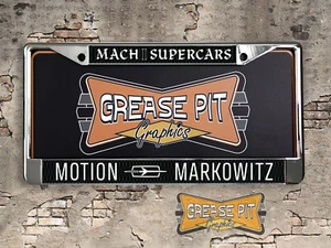 Motion Markowitz Oldsmobile License Plate Frame - Picture 1 of 3