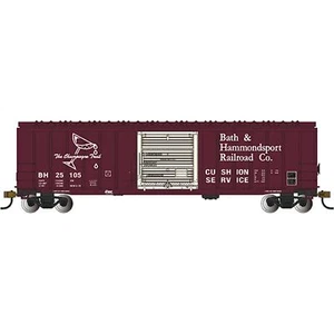 Bachmann 14910 HO 50' BOX CAR BATH & HAMMONDSPORT #25105 - Picture 1 of 1