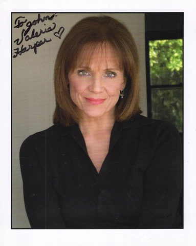 VALERIE HARPER HAND SIGNED 8x10 PHOTO+COA     GREAT ACTRESS      RHODA   TO JOHN Cover