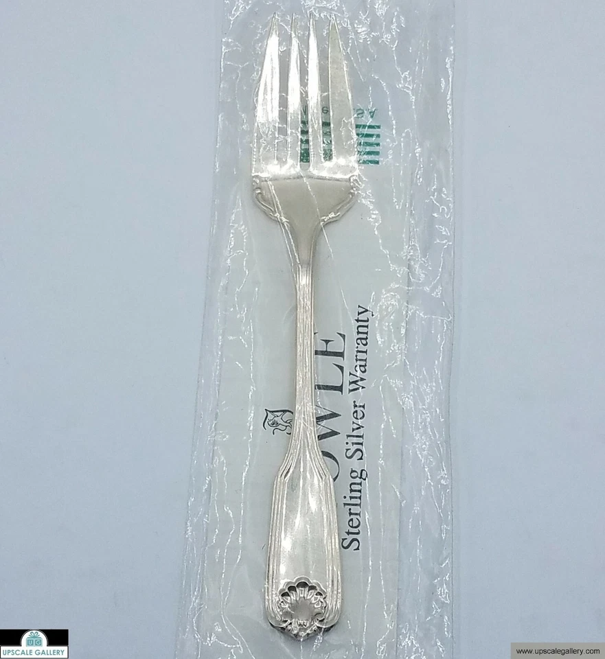 Tenedor para ensalada Towle Benjamin Franklin de plata esterlina 6,75" Ben Franklin *NUEVO* Foto 1 de 1