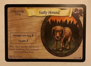 Surly Hound Harry Potter 107/116 TCG - Picture 1 of 1