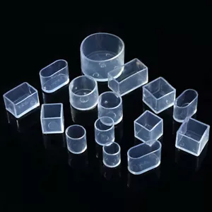 Rubber Table Chair leg Cap Cover Protector Transparent Furniture Leg Feet Cover - Picture 1 of 7