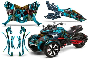 Roadster Graphique Kit Décalque Autocollant Pour Can-Am F3-S Trike Kings - Picture 1 of 2