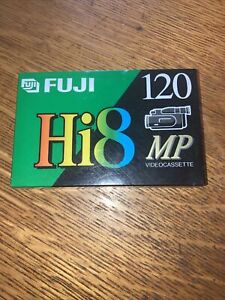 NEW FUJIFILM Hi8 MP P6-120 Video Cassette Blank Factory Sealed**FREE SHIPPING **