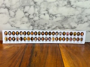 Nuovo Sigillato Vintage Presidents Ruler Dream Products Washington - Obama 12" x 2" - Foto 1 di 5