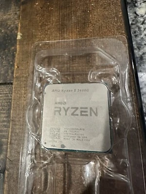 AMD Ryzen 5 2400G - 3.6GHz Quad Core w/Onboard RADEON VEGA GPU - Image 1 of 2