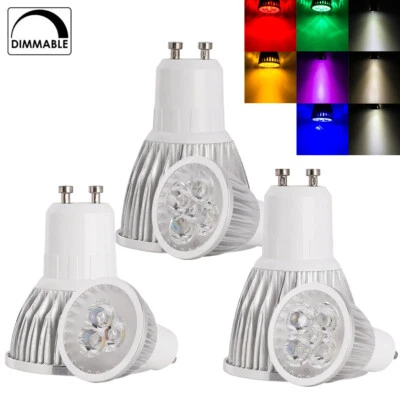 Foco LED Regulable 9W 12W 15W Bombilla GU10 Luces Hogar 220V/110V Ahorro de Energía - Imagen 1 de 4