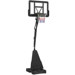 Aro de Baloncesto Exterior, Altura Ajustable Aro de Baloncesto y Soporte - Imagen 1 de 11