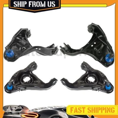 Brazo de control completo inferior superior delantero 4 piezas para GMC S15 4,3 L 4x4 tracción trasera 1988-1990 Foto 1 de 4