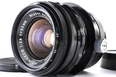 Nikon PC NIKKOR 35mm f/2.8 Shift Lens PC Control Excellent+++++ JAPAN #6342 - Image 1 of 4