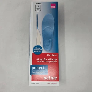 MEDIVEN PROTECT SOLETTE ACTIVE PIEDI PIATTI DONNA 10 11,5 UOMO 7 8,5 EU 41 42 - Foto 1 di 4