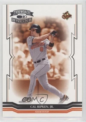2005 Donruss Throwback Threads Cal Ripken Jr #281 HOF - Image 1 of 2