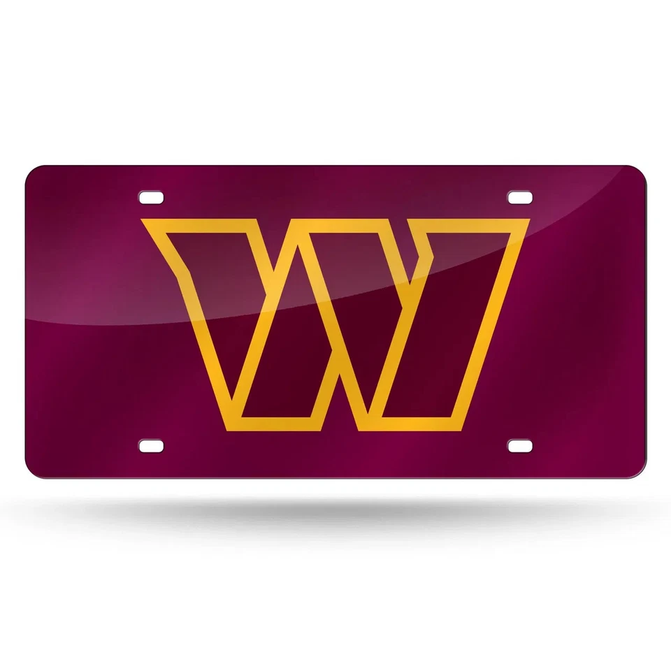 Washington Commanders License Plate Laser Cut - Image 1 of 1