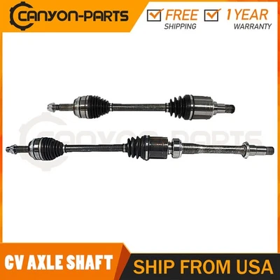 Conjunto de eje CV delantero izquierdo derecho para Toyota Camry 2012-2017 2,5 L gas no híbrido Foto 1 de 4