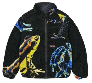 Palace Frogger Reversible Fleece/PALACE FROGGER REVERSIBLE FLEECE BLACK M - Picture 1 of 24
