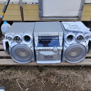 JVC CA-MXGB5 GMAX 3 CD Changer Stereo Cassette Player(TESTED) WITH MANUAL - Picture 1 of 8