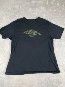 Camisa Sitka Para Hombres 2XL Negra Bozeman Montana Algodón Orgánico Gráfico Camiseta de Montaña - Imagen 1 de 6